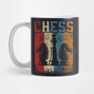 Retro Chess Player Mug